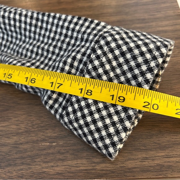 ❤️ Topman Monochrome Checkered Zipper Light Slim Jacket Size M - Picture 9 of 9